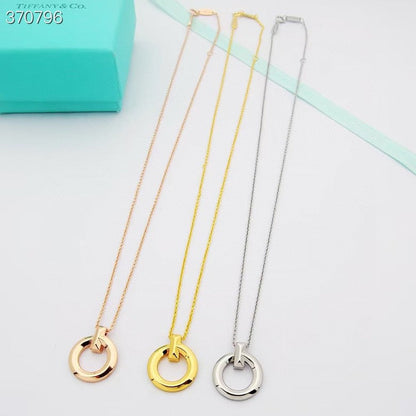 [⭐Luxery Jewels]T1 CIRCLE MEDIUM NECKLACE