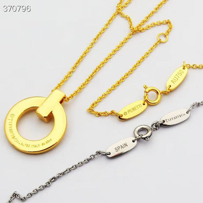 [⭐Luxery Jewels]T1 CIRCLE MEDIUM NECKLACE