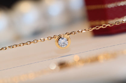 [Luxery]DAMOUR DIAMOND NECKLACE