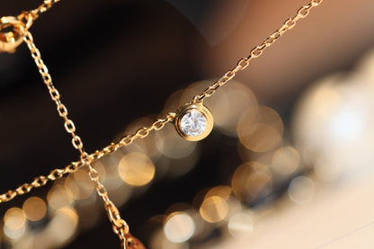 [Luxery]DAMOUR DIAMOND NECKLACE