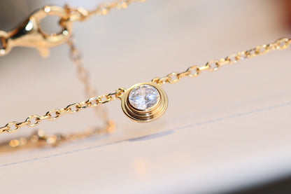[Luxery]DAMOUR DIAMOND NECKLACE