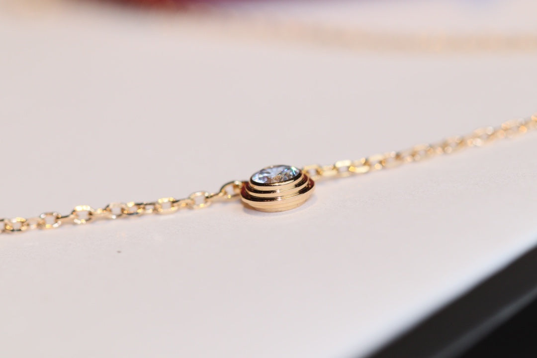[Luxery]DAMOUR DIAMOND NECKLACE