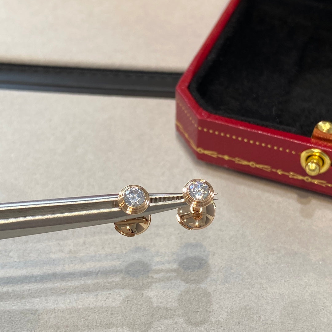 [Luxery]DAMOUR DIAMOND EARRINGS