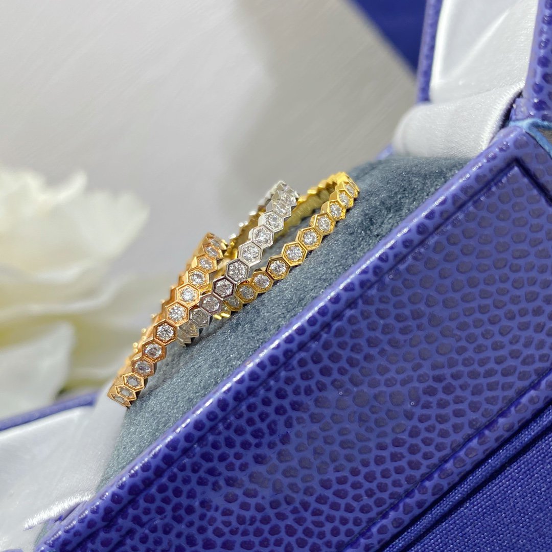 [Luxery]BEE LOVE DIAMOND PAVED SMALL RING