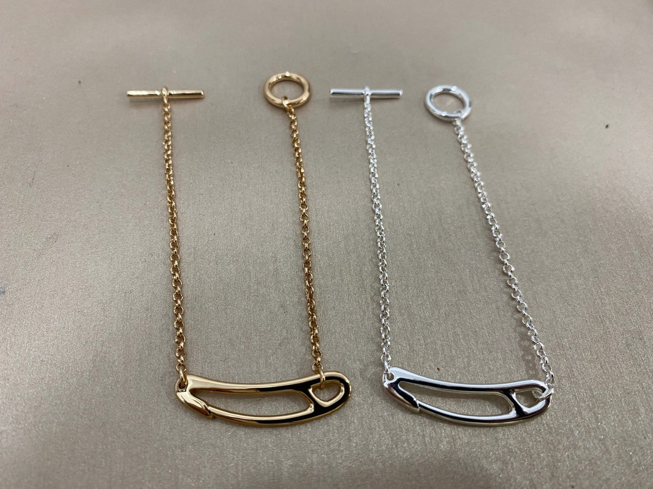 [Luxery]Brooch Necklace