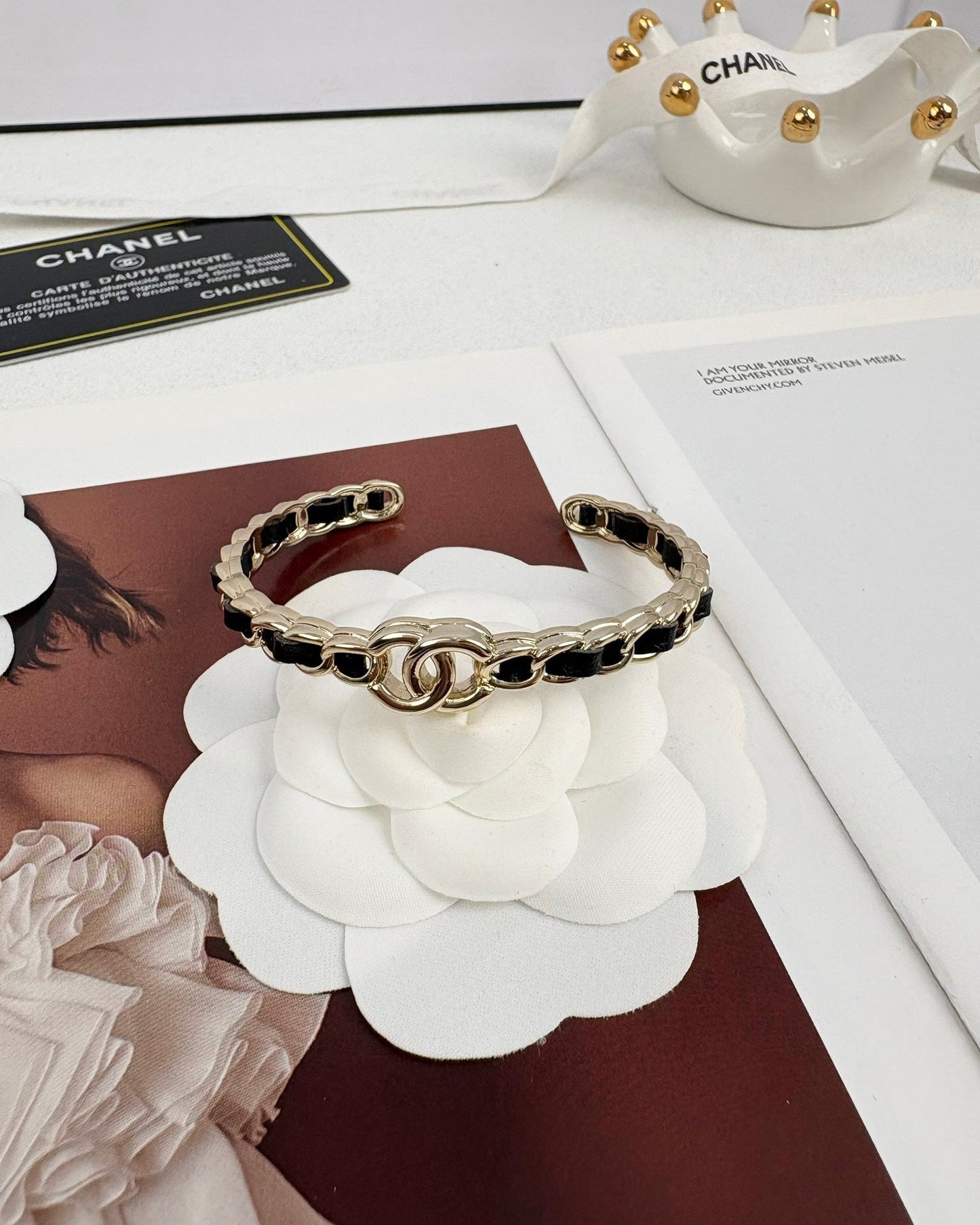 [Luxery]Double C Open Bangle