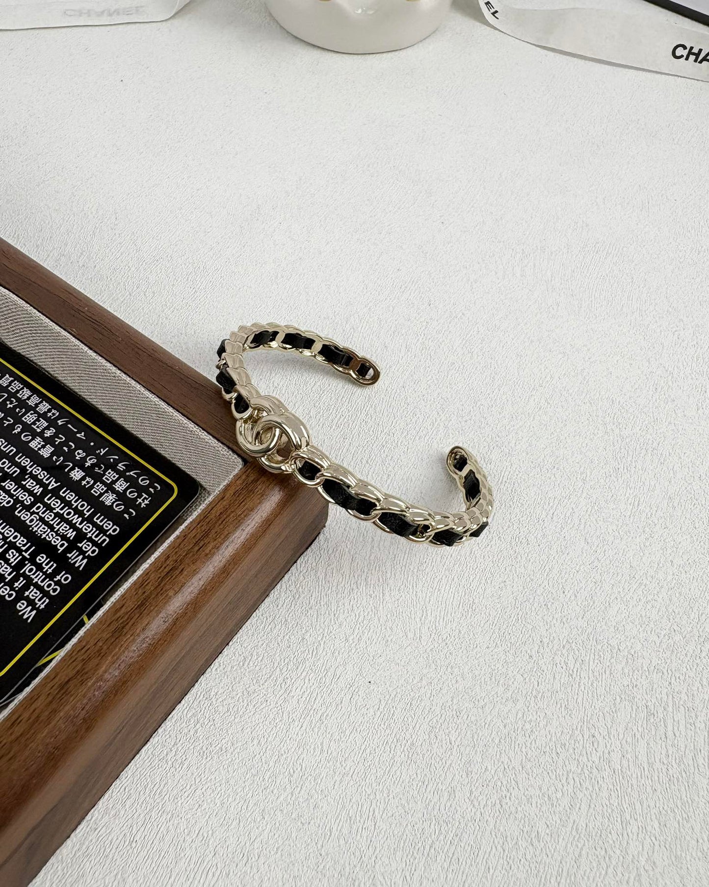 [Luxery]Double C Open Bangle