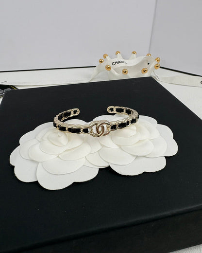 [Luxery]Double C Open Bangle