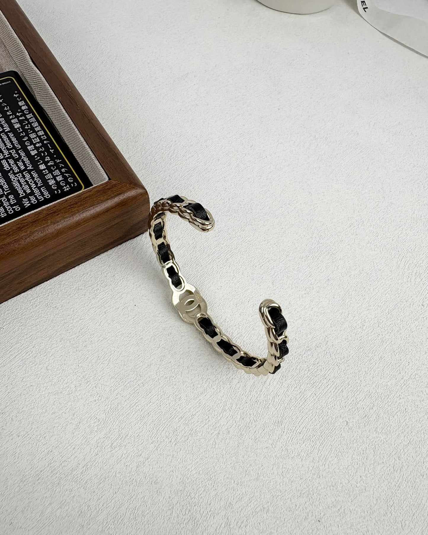 [Luxery]Double C Open Bangle