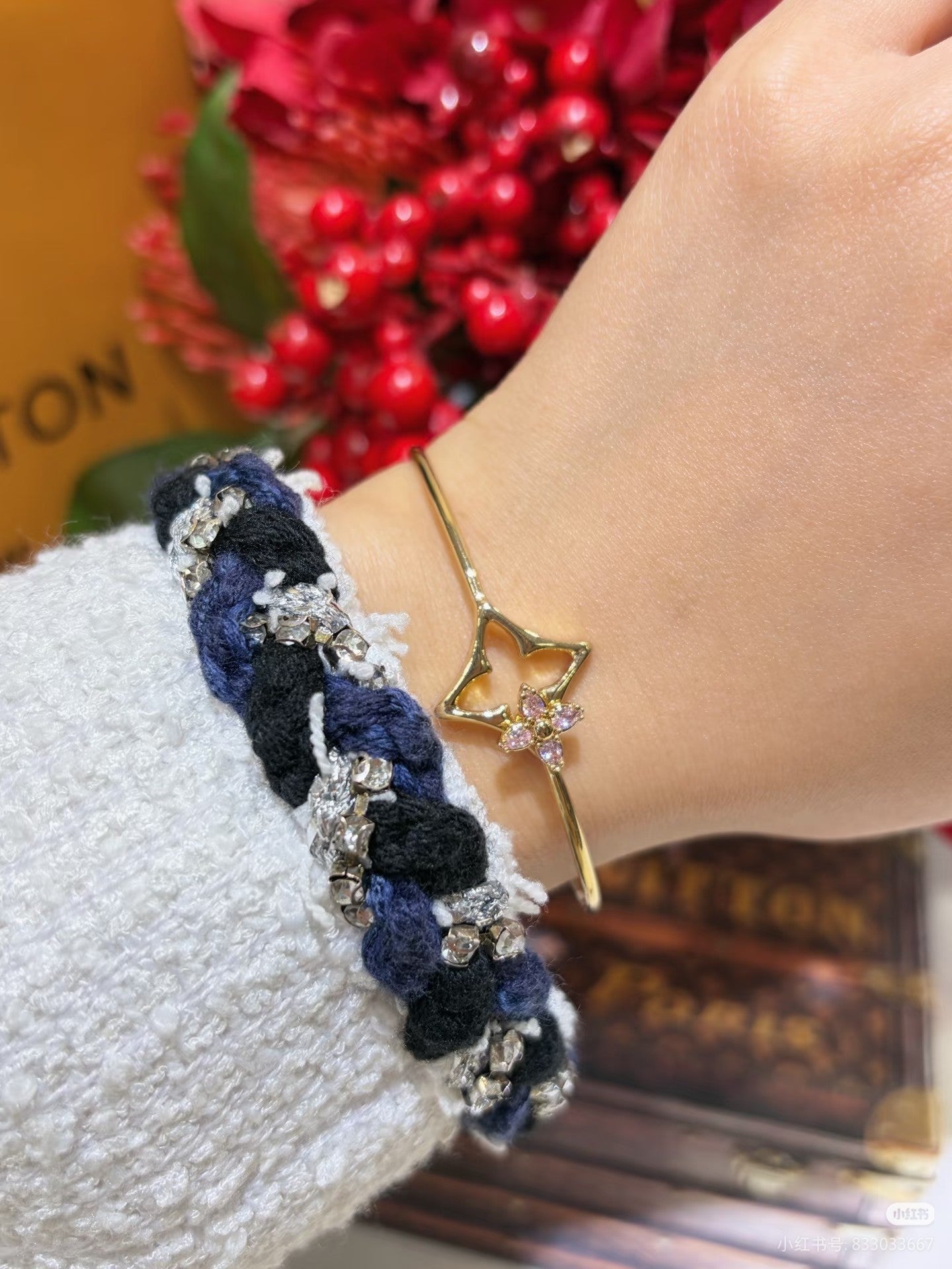 [Luxery]Pink Diamond Bracelet