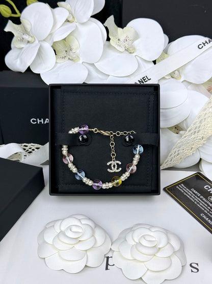 [Luxery]Colorful Transparent Resin Bracelet