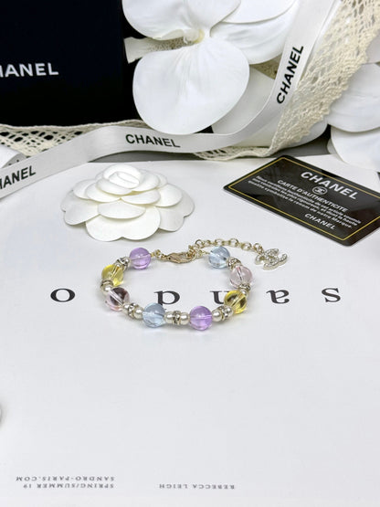 [Luxery]Colorful Transparent Resin Bracelet