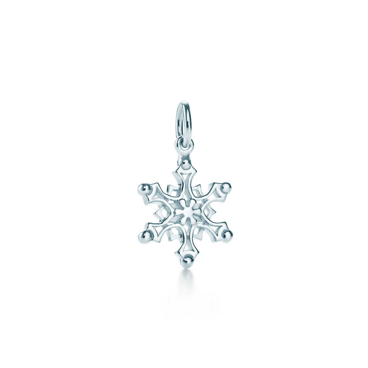[⭐Luxery Jewels]スターリングシルバー スノーフレーク ペンダントネックレス