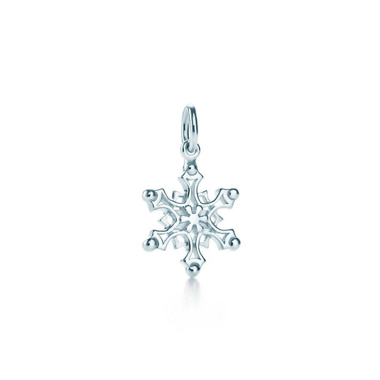 [⭐Luxery Jewels]STERLING SILVER SNOWFLAKE PENDANT NECKLACE