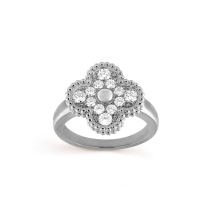 [Luxery]CLOVER DIAMOND RING