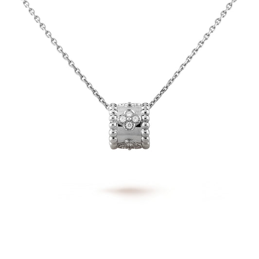 [Luxery]PERLEE PEDANT SIVLER DIAMOND NECKLACE