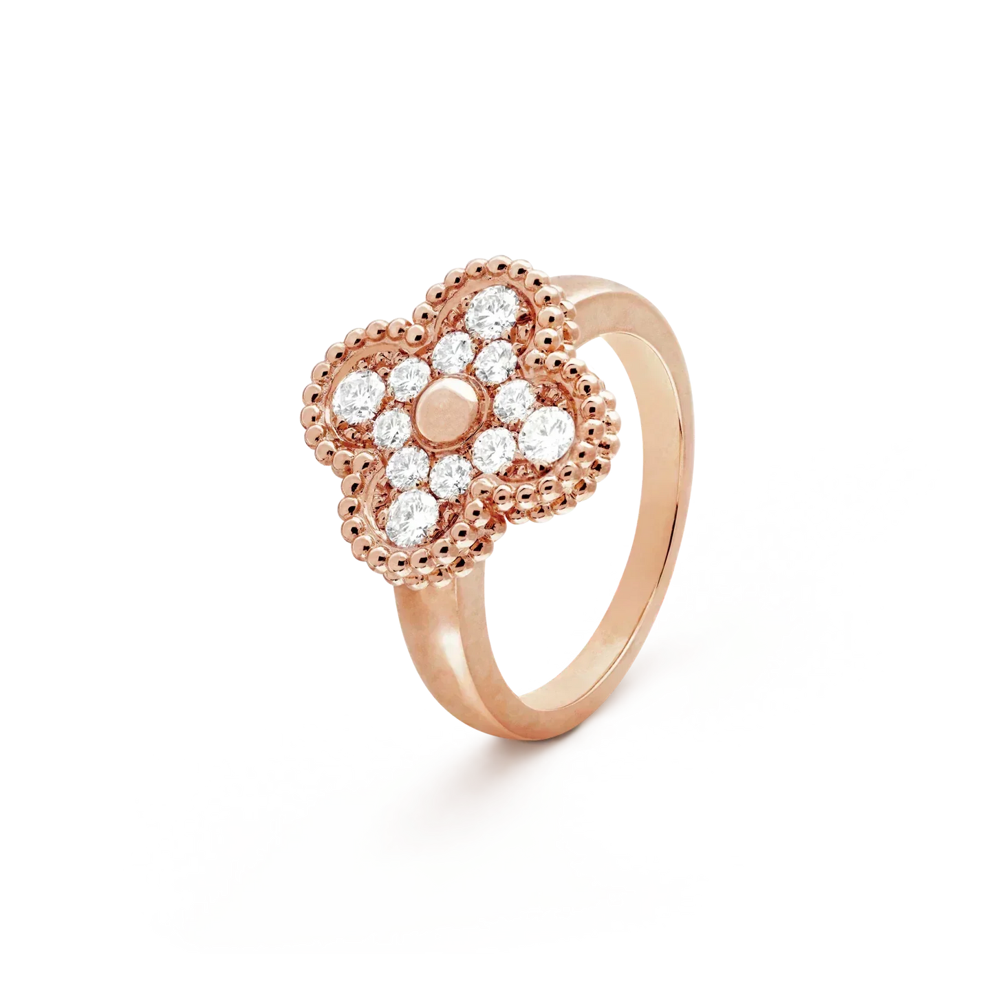 [Luxery]CLOVER DIAMOND RING