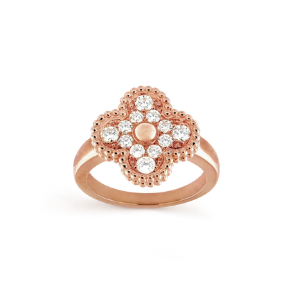 [Luxery]CLOVER DIAMOND RING