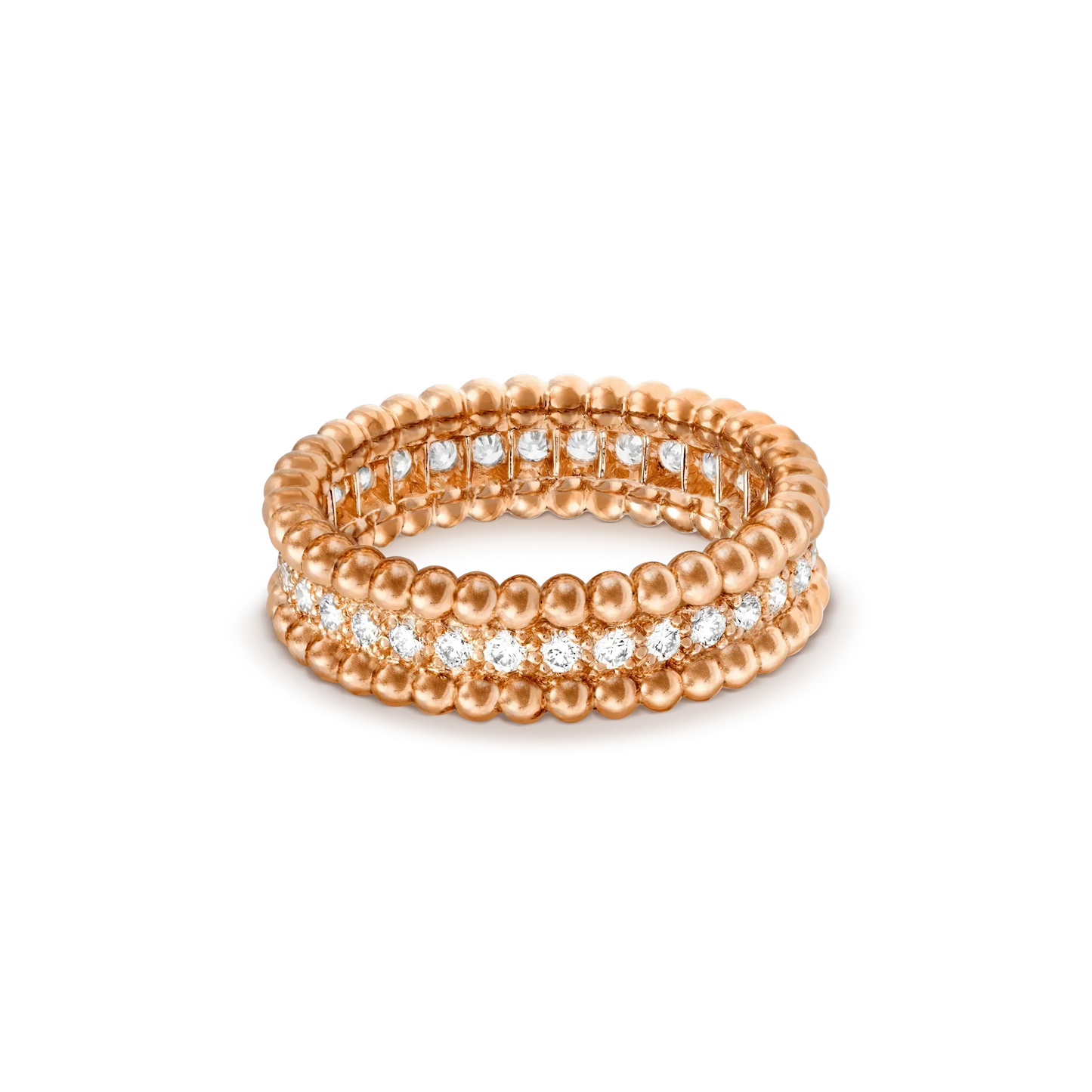 [Luxery]PERLEE DIAMOND ROSE GOLD RING