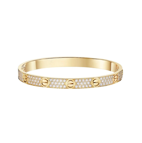 [⭐Luxery]LOVE BRACELET 6.1MM DIAMOND-PAVED