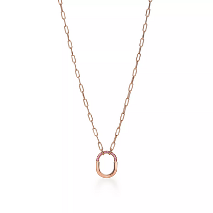 {
  "⭐Luxery Jewels": "【⭐ラグジュアリー・ジュエルズ】ロック スモール ペンダント ピンクダイヤモンド ピンクゴールド ネックレス"
}