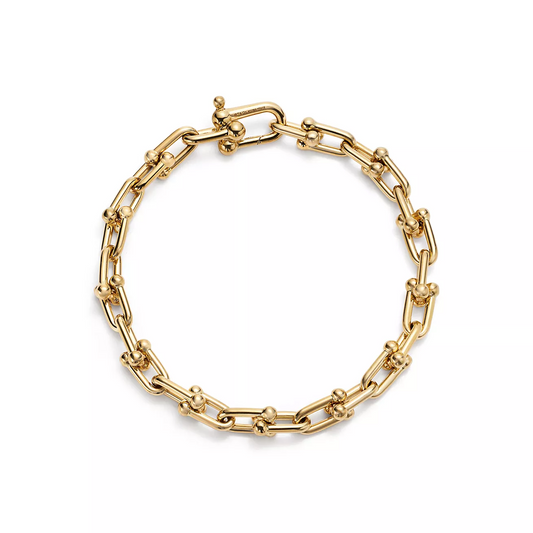 [⭐Luxery Jewels]HARDWEAR SMALL LINK 26 MOTIF GOLD BRACELET