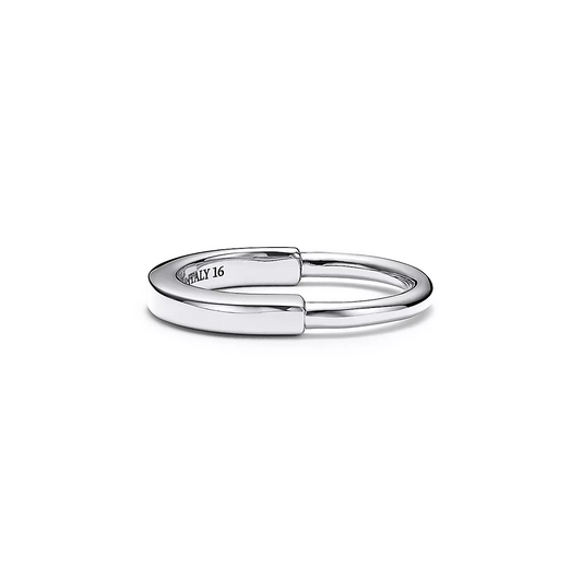 [⭐Luxery Jewels]LOCK RING SILVER