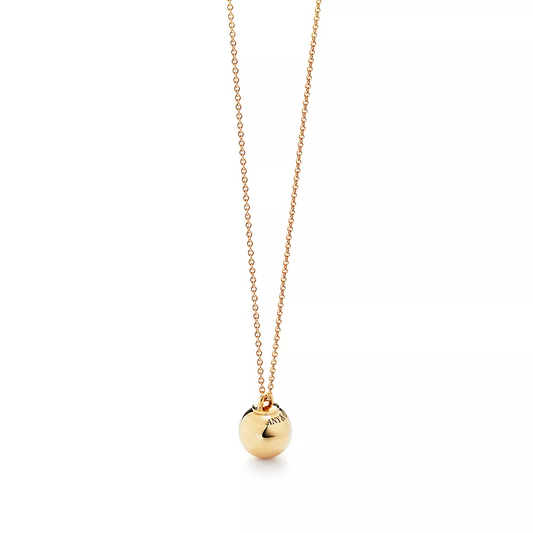 [⭐Luxery Jewels]BALL PENDANT 12.75MM NECKLACE