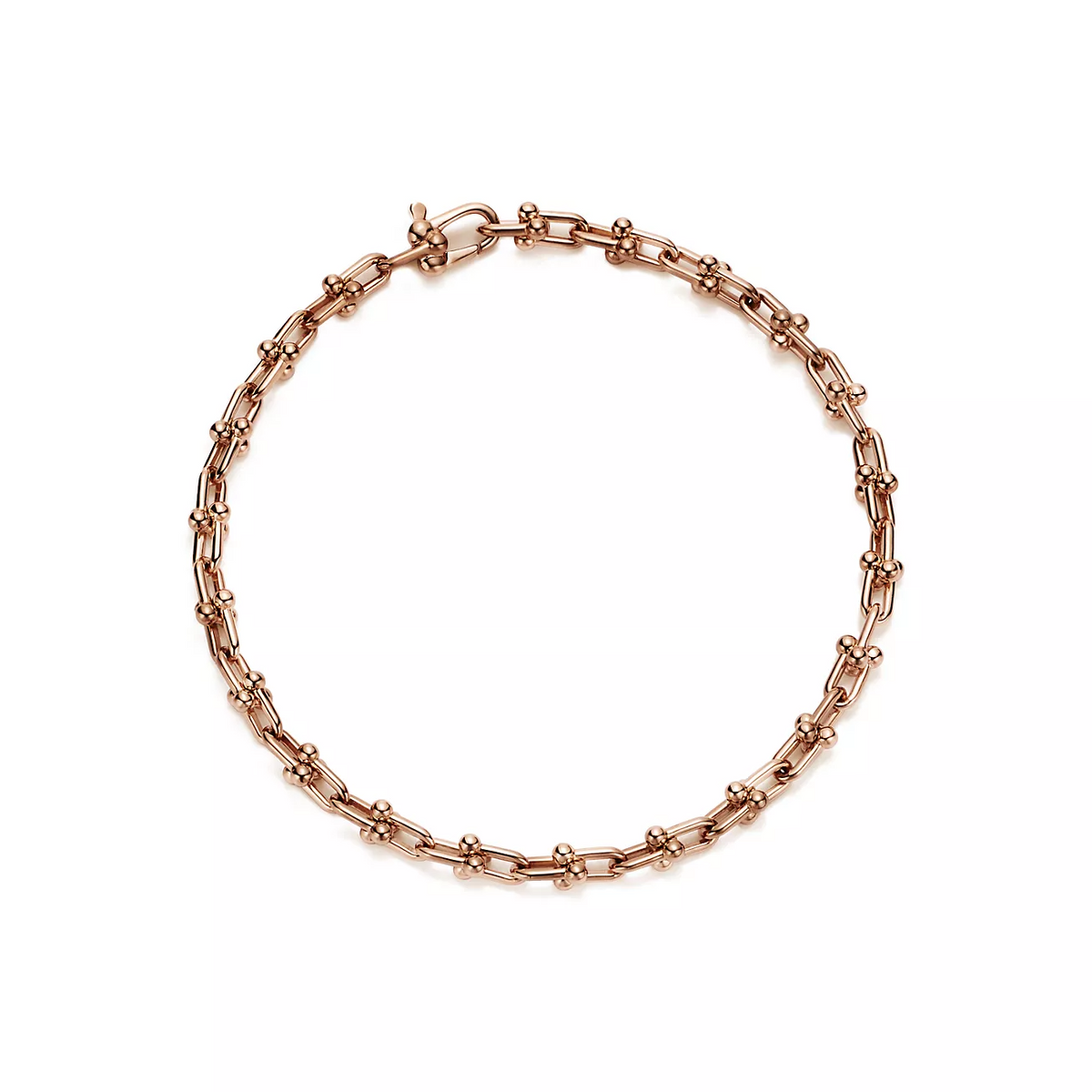 [⭐Luxery Jewels]HARDWEAR MICRO LINK ARMBAND MIT 44 MOTIVEN IN ROSÉGOLD