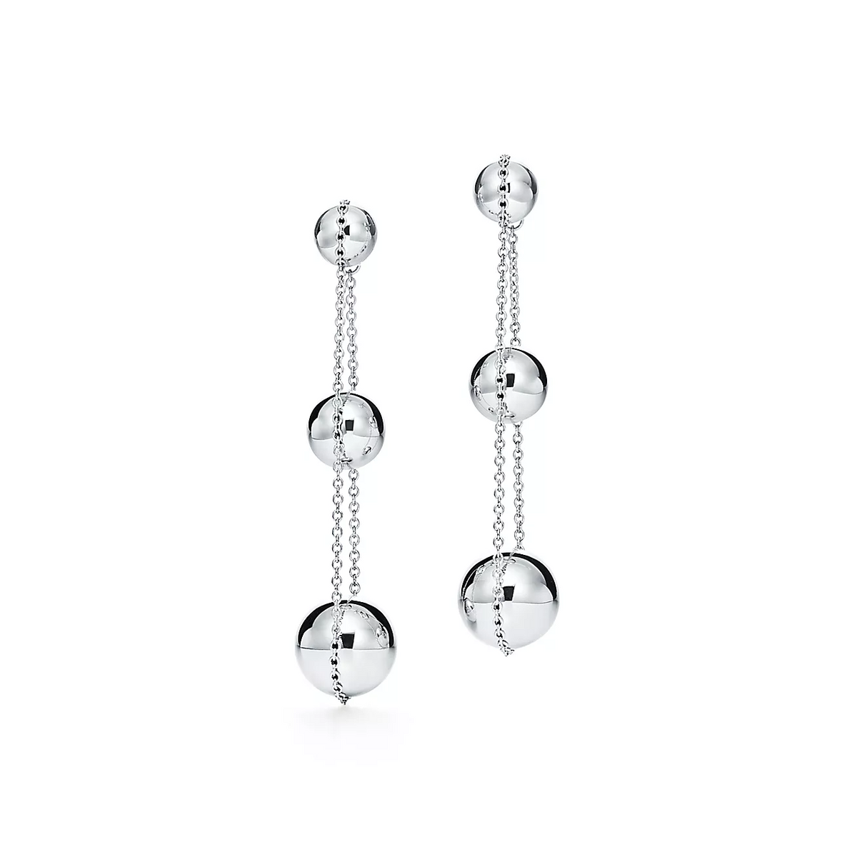 [⭐Luxery Jewels]TRIPLE DROP SILVER EARRINGS