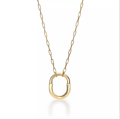 [⭐Luxery Jewels]LOCK NECKLACE GOLD