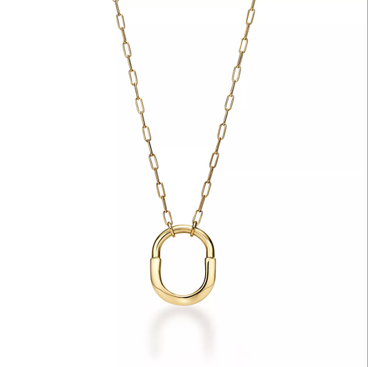 [⭐Luxery Jewels]LOCK NECKLACE GOLD