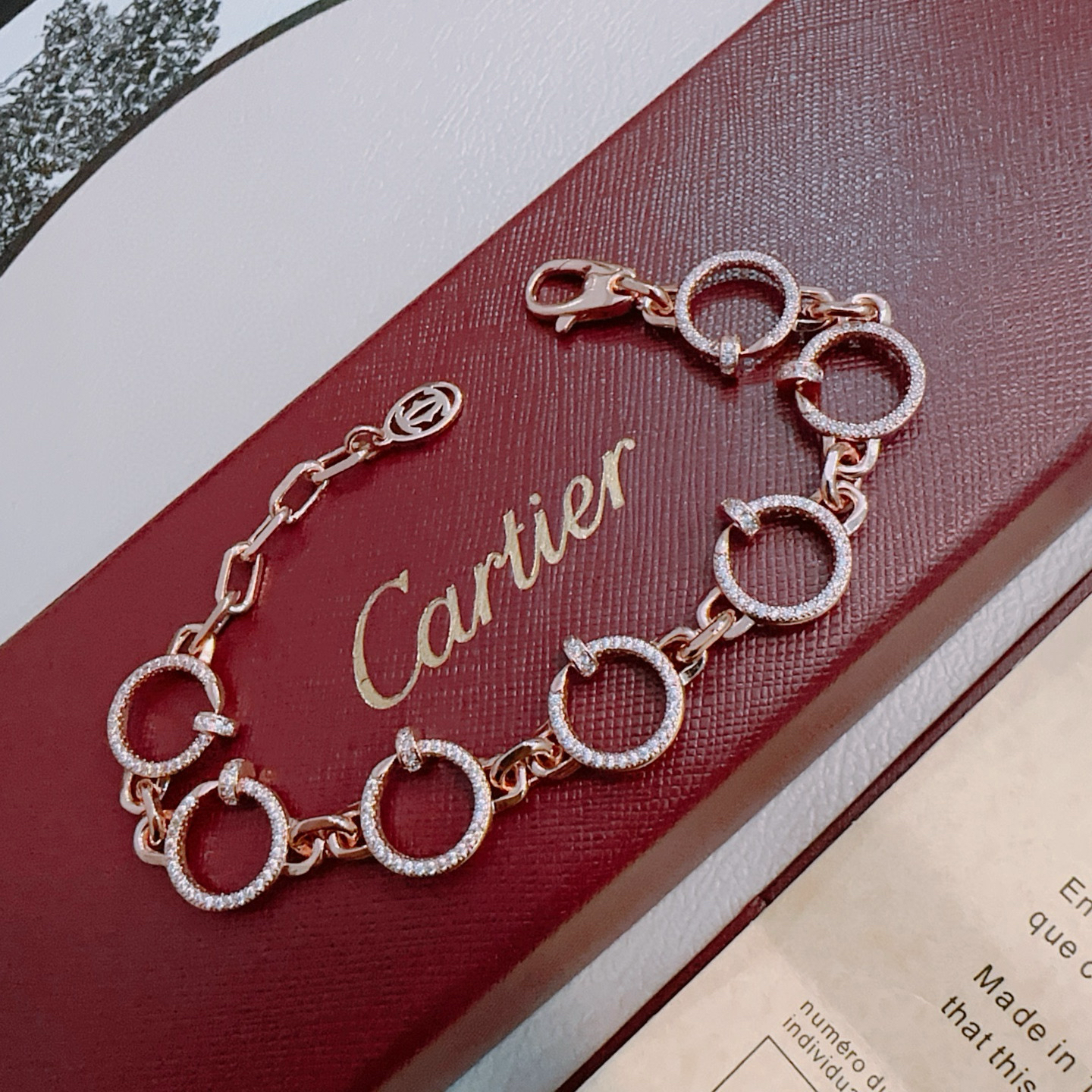 [Luxery Jewelry] LOVE&JUSTE BRACELET DIAMONDS