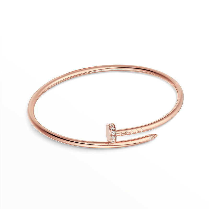 [⭐Luxus]JUSTE ARMBAND 2,5 MM DIAMANTEN