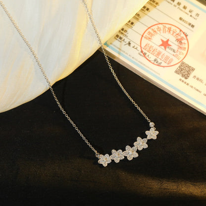 [⭐Luxery Jewels]]Wildblumen-Diamantanhänger