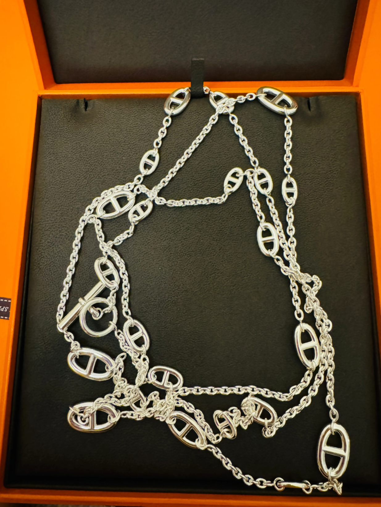 [Luxery]Classic Silver Sweater Chain