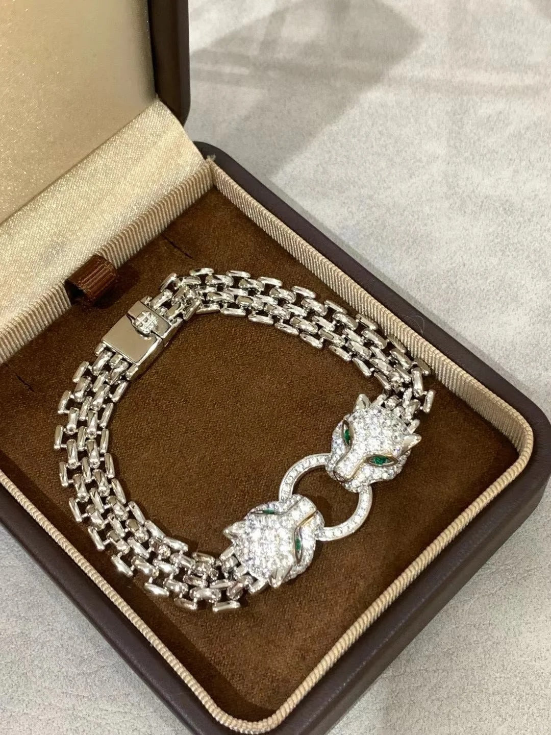 [Luxery] DOUBLE PANTHER BRACELET