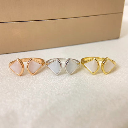 [⭐Luxus] DOPPEL-ROCK-MUSTER OFFENER RING