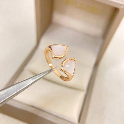 [⭐Luxus] DOPPEL-ROCK-MUSTER OFFENER RING