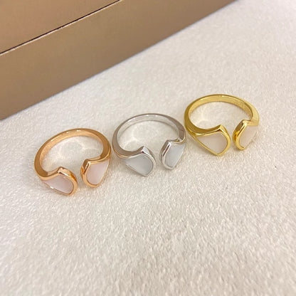 [⭐Luxus] DOPPEL-ROCK-MUSTER OFFENER RING