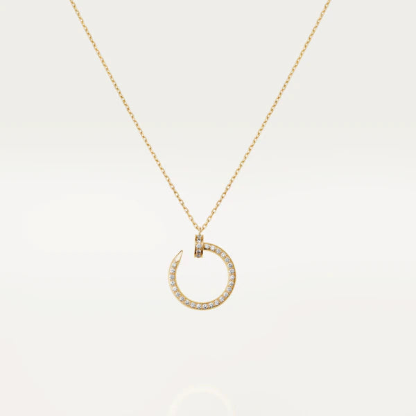 [Luxery]JUSTE NECKLACE GOLD DIAMONDS