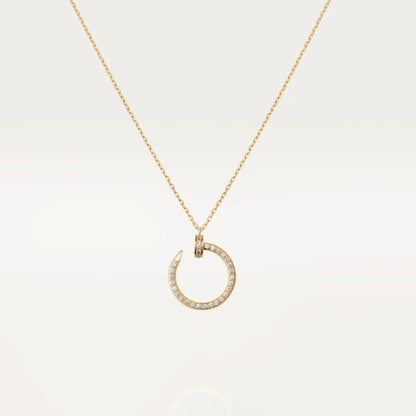 [Luxery]JUSTE NECKLACE GOLD DIAMONDS