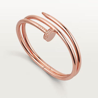 [⭐Luxus]JUSTE ARMBAND 3,5 MM DOPPELREIHE DIAMANT