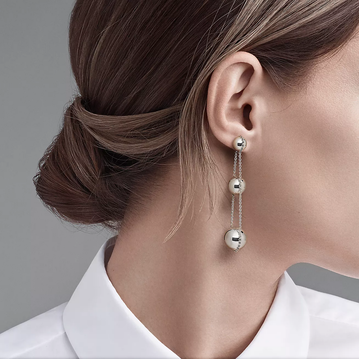 [⭐Luxery Jewels]TRIPLE DROP SILVER EARRINGS