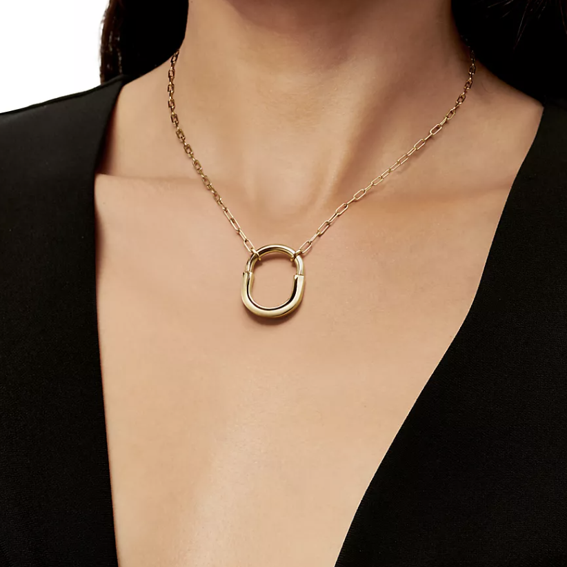 [⭐Luxery Jewels]LOCK NECKLACE GOLD