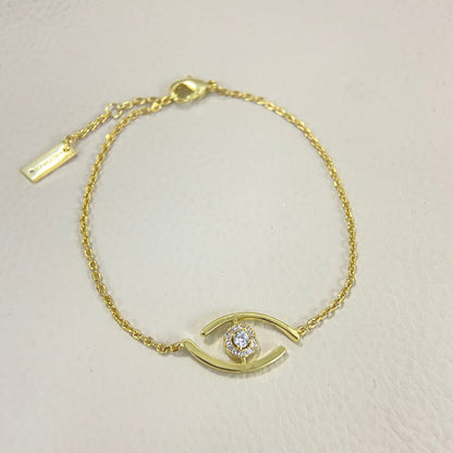 [⭐Luxery]デモ・アイ パヴェセット ダイヤモンドブレスレット