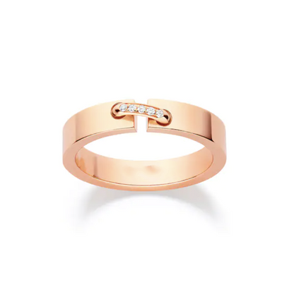 [Luxery]ALLIANCE LIENS VIDENCE DIAMOND 4MM RING