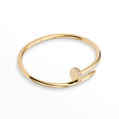 [⭐Luxus]JUSTE ARMBAND 3,5 MM DIAMANTEN