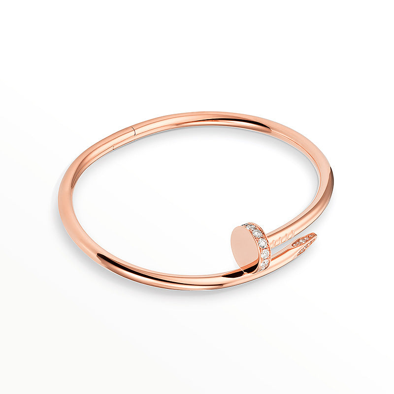 [⭐Luxus]JUSTE ARMBAND 3,5 MM DIAMANTEN