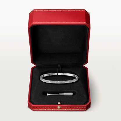 [Luxery]LOVE BRACELET 3.65MM DIAMOND-PAVED